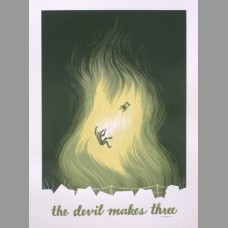 The Devil Makes Three: Winter Tour Poster, 2013 Santora 