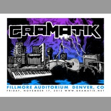 Gramatik: Fillmore Denver, CO Show Poster, Unitus