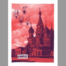 Kongos: Moscow Themed Tour Poster, Unitus 17