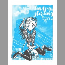Lindsey Stirling: Red Rocks Show Poster, Unitus 2016