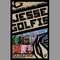 Jesse Golfis: Icons Art Show Poster, Mc.