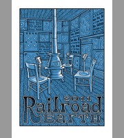 Railroad Earth: Winter Tour Poster, 2011 Ripley