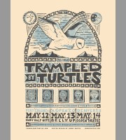 Trampled By Turtles: Colorado Tour Poster, 2010 Unitus