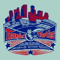 Trampled By Turtles: Cabooze, Minneapolis, MN Show Poster, 2011 Unitus