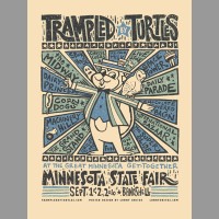 Trampled By Turtles: St. Paul, MN, Minnesota State Fair Poster, 2010 Unitus