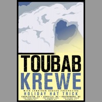 Toubab Krewe: Holiday Hat Trick Tour Lithograph Poster, 2010 Mc.