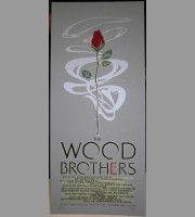 The Wood Brothers: Fall Tour Poster, 2011 McGlaughlin