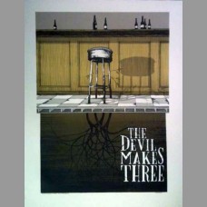 The Devil Makes Three: Fall Tour Poster, 2012 Santora 