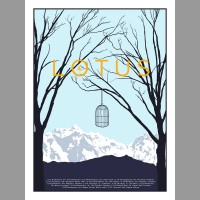 Lotus: Winter Tour Poster, Forsman