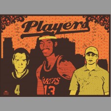 Players: Orange Variant Art Poster, Mc. 