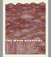 The Wood Brothers: Winter Variant Tour Poster, 2012 Shaw