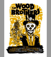 The Wood Brothers: Fall Tour Poster, 2010 Unitus