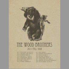 The Wood Brothers: Fall Tour Poster, 2011 Shaw