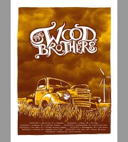 The Wood Brothers: East Coast Tour Poster, 2013 Unitus