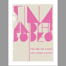 Tina and The B-Sides: First Ave Album Release Show Poster, 2014 Unitus